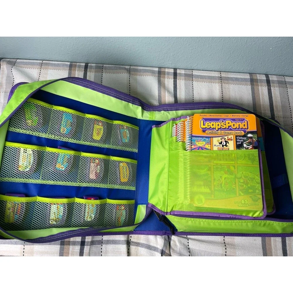 Leapfrog LeapPad Plus Writing Learning System 13 Books & Cartridges,10 Add Books